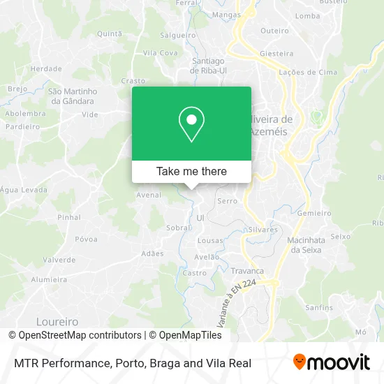 MTR Performance map