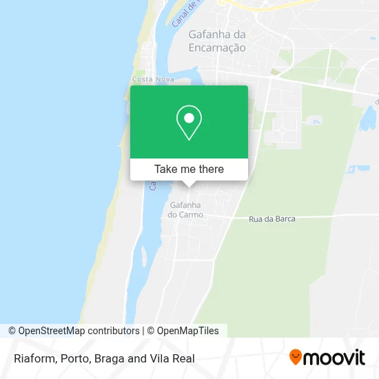 Riaform mapa
