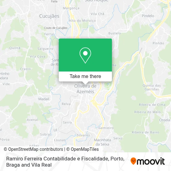 Ramiro Ferreira Contabilidade e Fiscalidade map