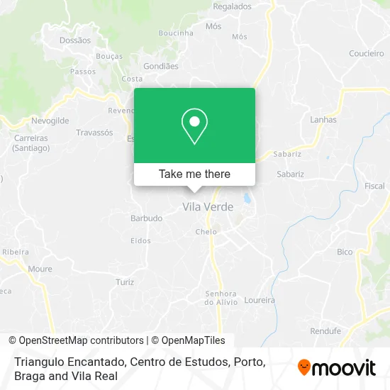 Triangulo Encantado, Centro de Estudos map