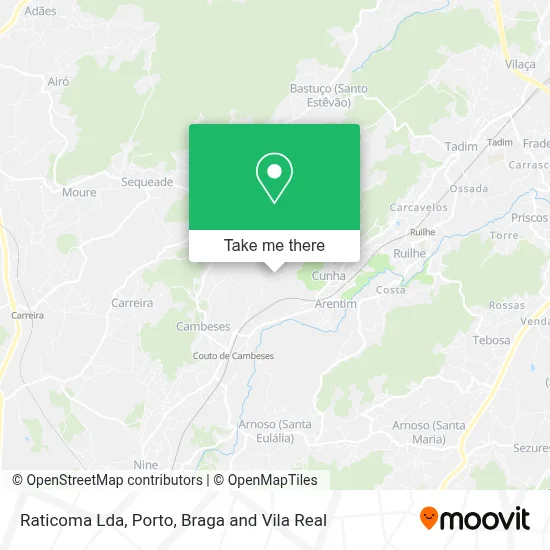 Raticoma Lda mapa