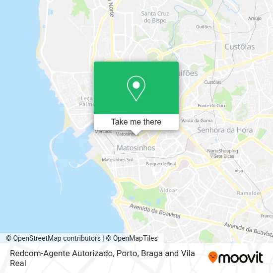Redcom-Agente Autorizado map