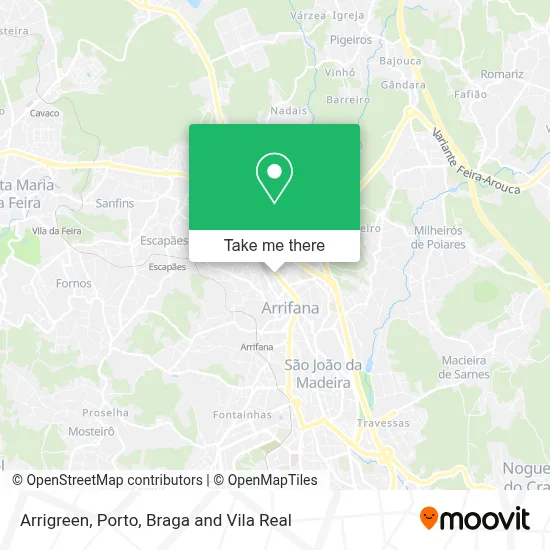 Arrigreen map
