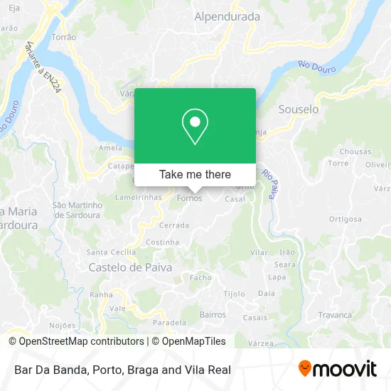 Bar Da Banda map