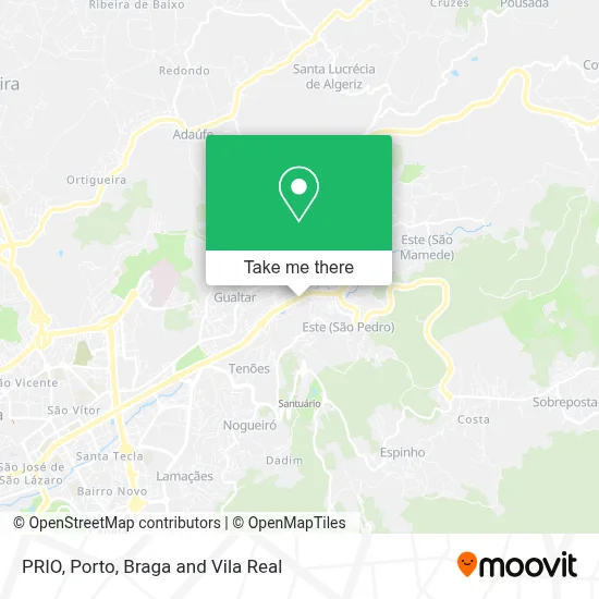 PRIO map