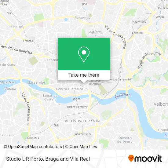 Studio UP map