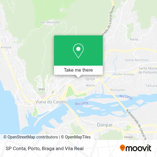 SP Conta map