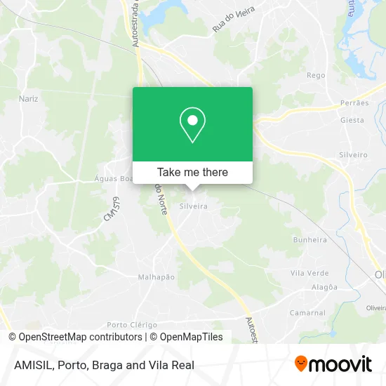 AMISIL map