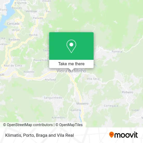 Klimatis map