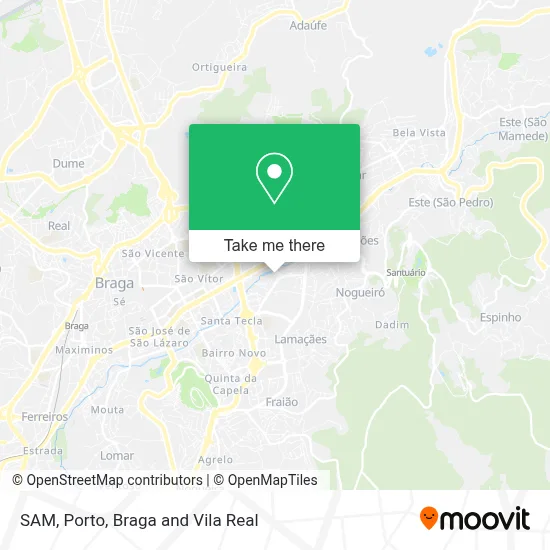 SAM map