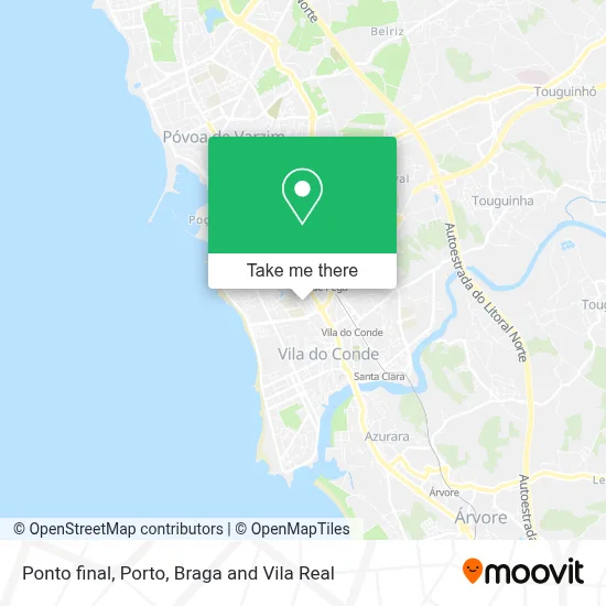 Ponto final map