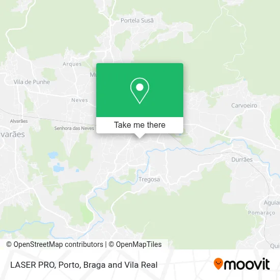 LASER PRO map