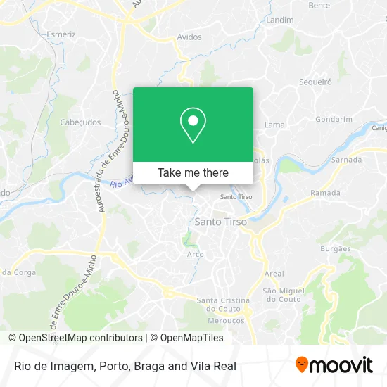 Rio de Imagem mapa