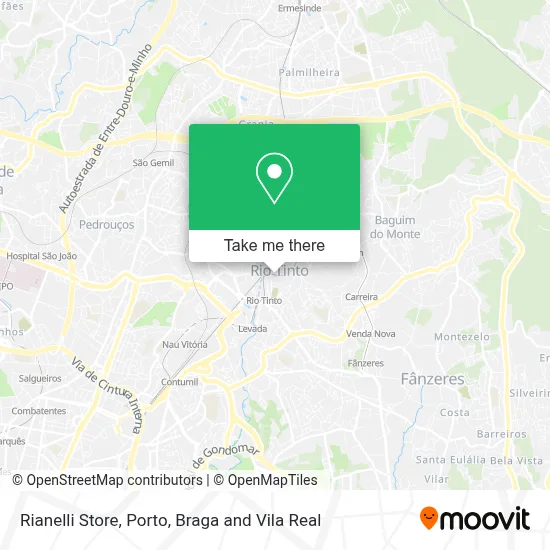 Rianelli Store mapa