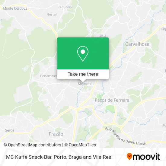 MC Kaffe Snack-Bar map