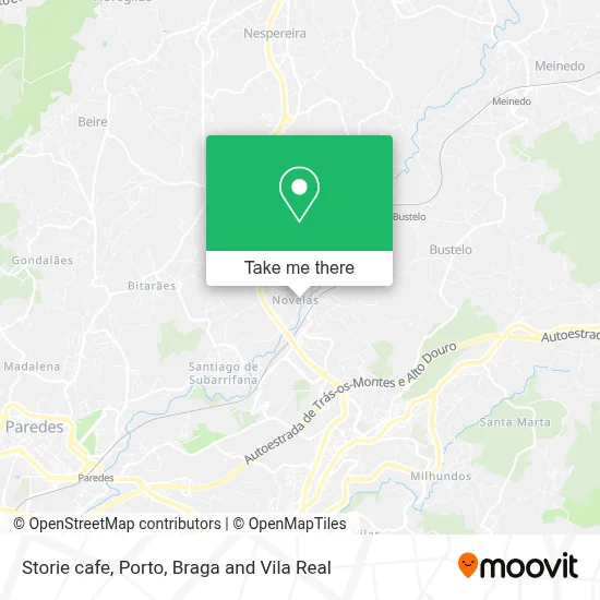 Storie cafe map