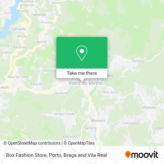 Box Fashion Store map