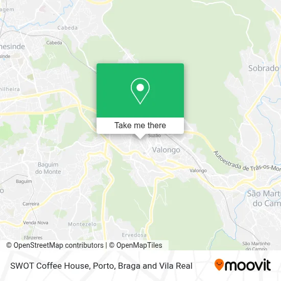 SWOT Coffee House map