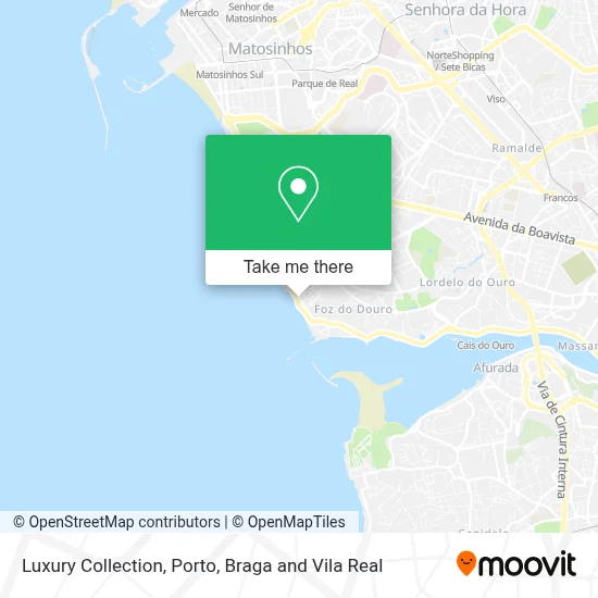 Luxury Collection map