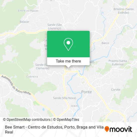 Bee Smart - Centro de Estudos map
