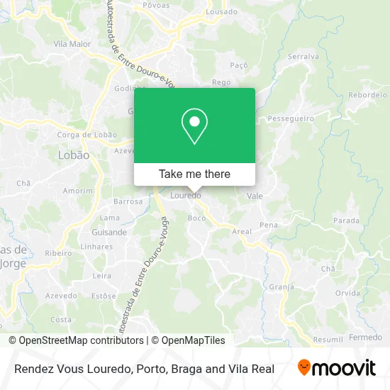 Rendez Vous Louredo map