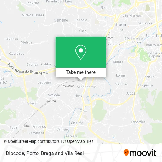 Dipcode map