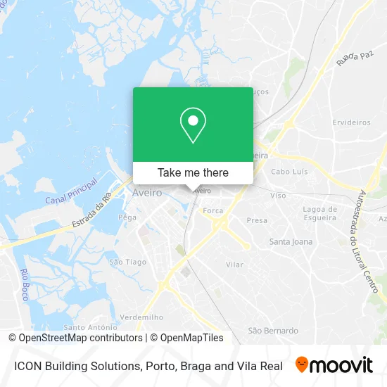 ICON Building Solutions map