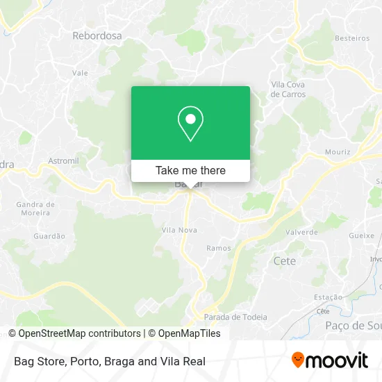 Bag Store map