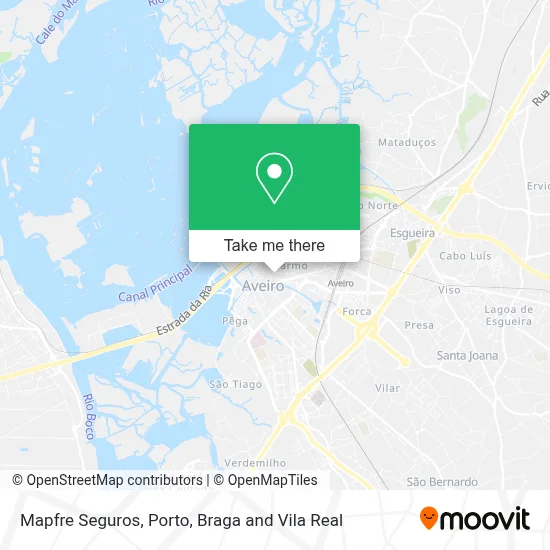 Mapfre Seguros map