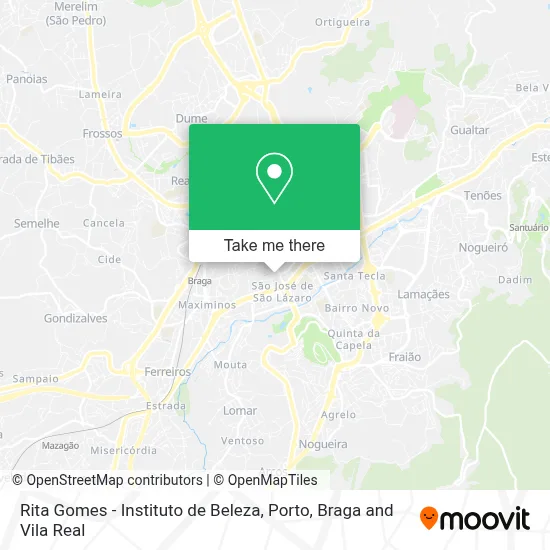 Rita Gomes - Instituto de Beleza map