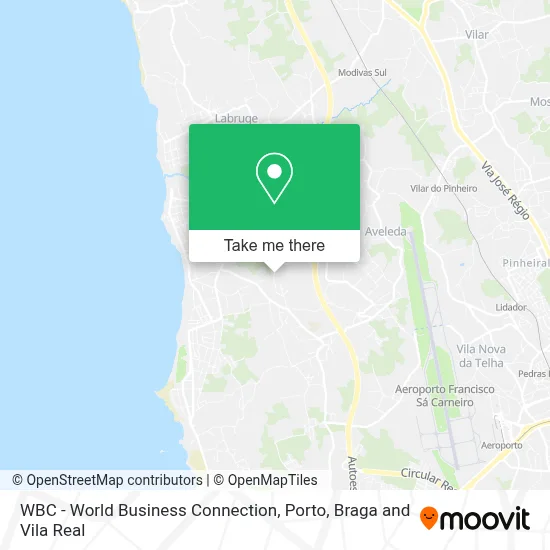 WBC - World Business Connection map