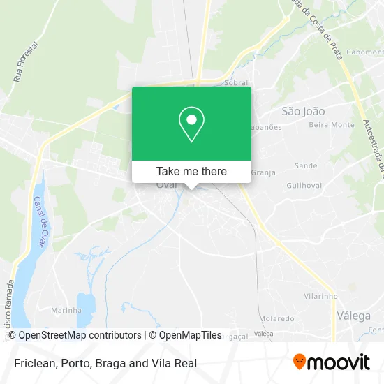 Friclean map