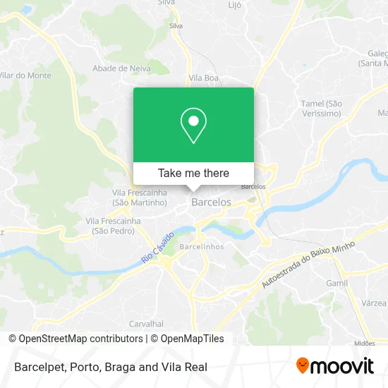 Barcelpet map