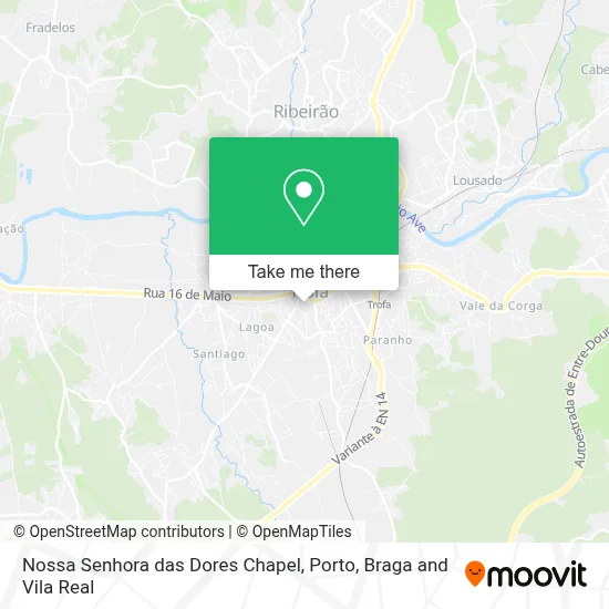 Nossa Senhora das Dores Chapel map