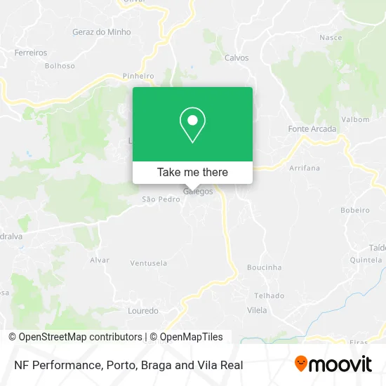 NF Performance map