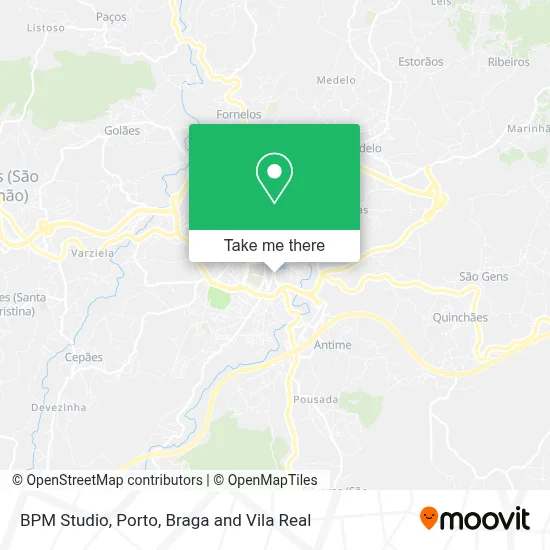 BPM Studio map