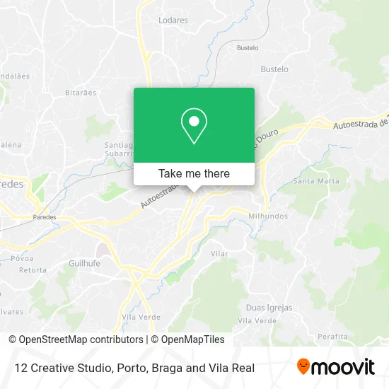 12 Creative Studio map
