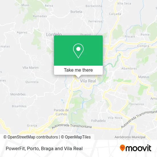 PowerFit map