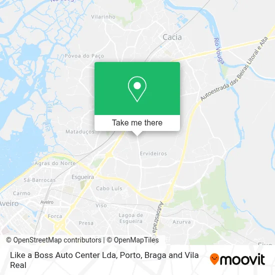 Like a Boss Auto Center Lda map