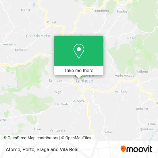 Atomo map