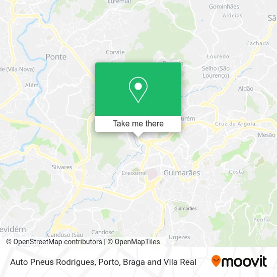 Auto Pneus Rodrigues map