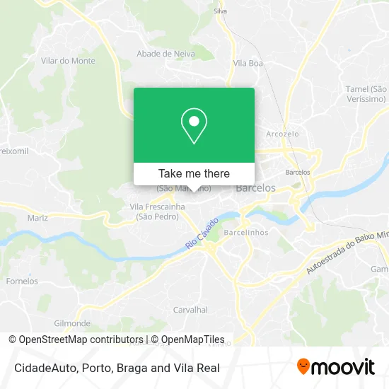 CidadeAuto map
