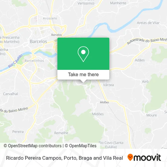 Ricardo Pereira Campos map