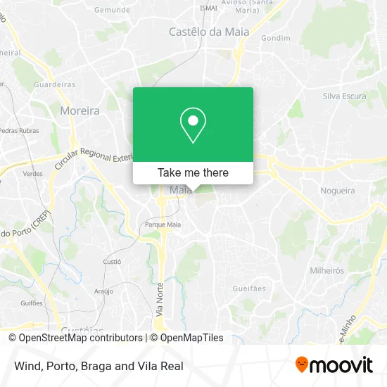 Wind map