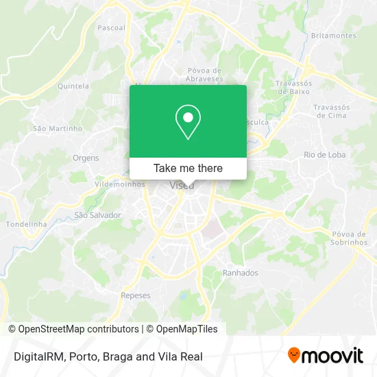 DigitalRM map