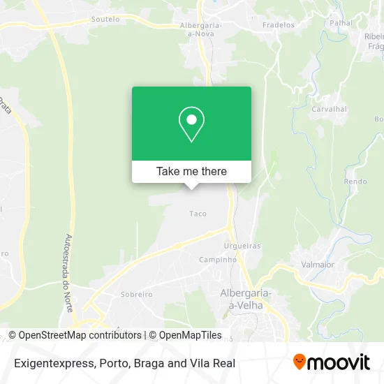 Exigentexpress map