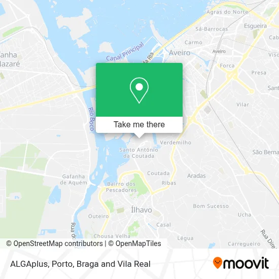 ALGAplus map