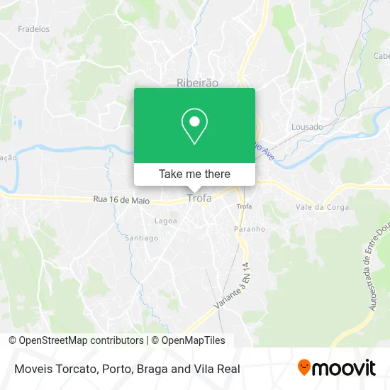 Moveis Torcato map