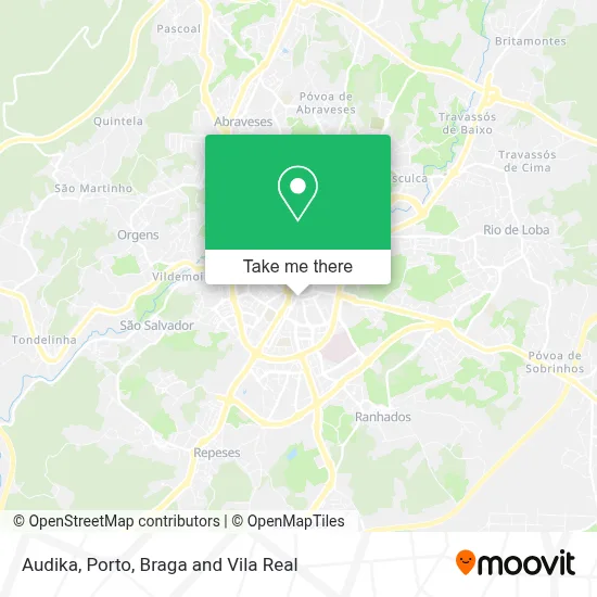 Audika map