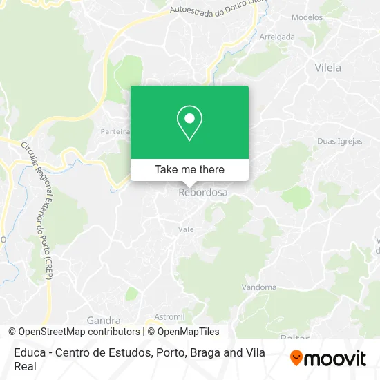 Educa - Centro de Estudos map